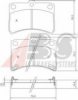 DAIHA 0449197202000 Brake Pad Set, disc brake